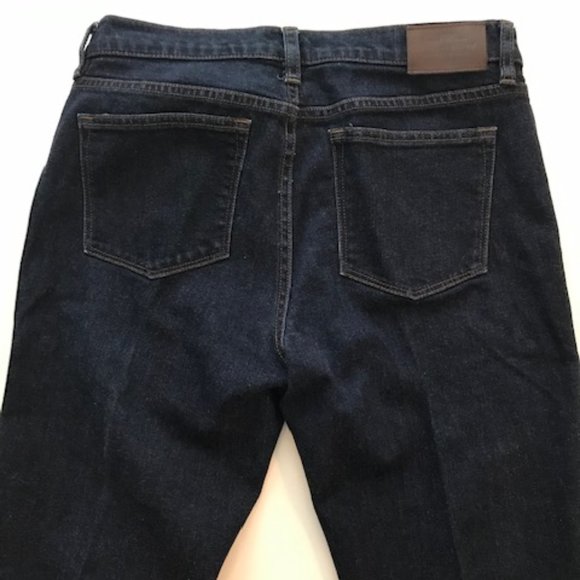 Lauren Jeans | Dark Classic Straight Jeans BNWOT - Picture 3 of 10